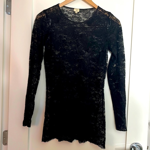 WILFRED long sleeve lace top - Picture 1 of 2